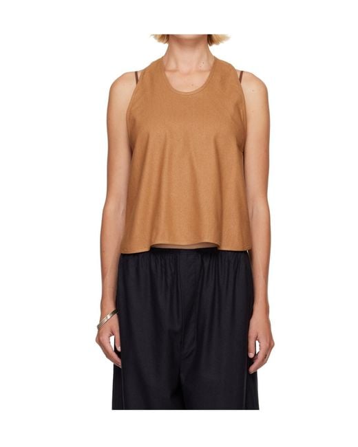 Baserange Blue Sleeveless Vest