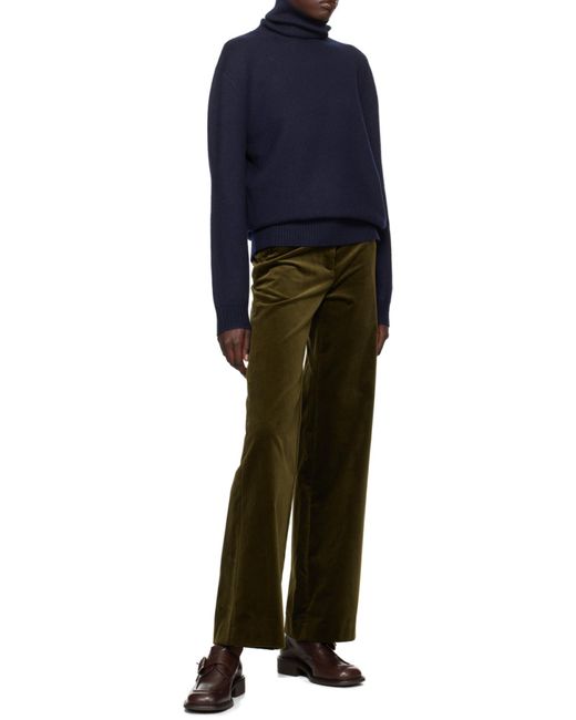 A.P.C. Blue Turtleneck Long-Sleeved Jumper for men