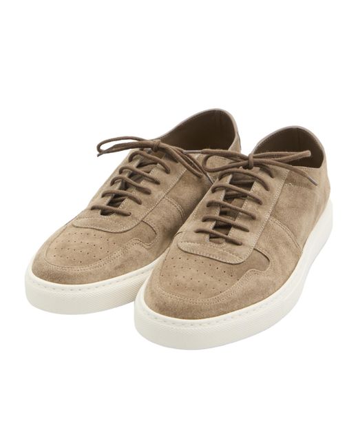 Common Projects Brown Bball Slim Deconstructed Sneakers for men