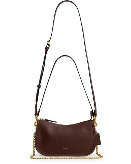 COACH Brown Waverly Shoulder Bag