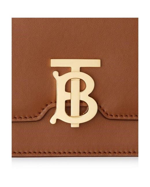 Burberry Brown Tb Logo Wallet