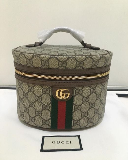 Gucci Metallic Ophidia Cosmetic Case