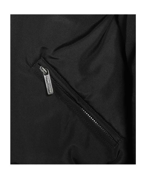 Opening Ceremony Black Logo-Patch Bomber Jacket