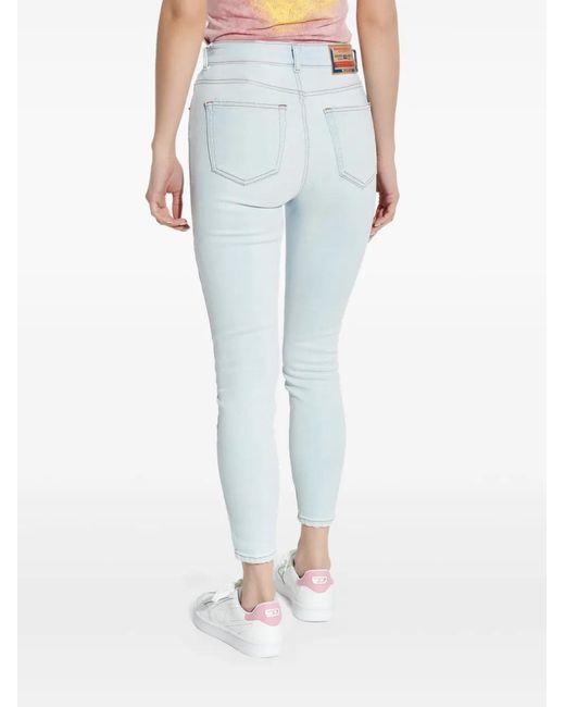 DIESEL Blue 1984 Slandy-High Super Skinny Jeans