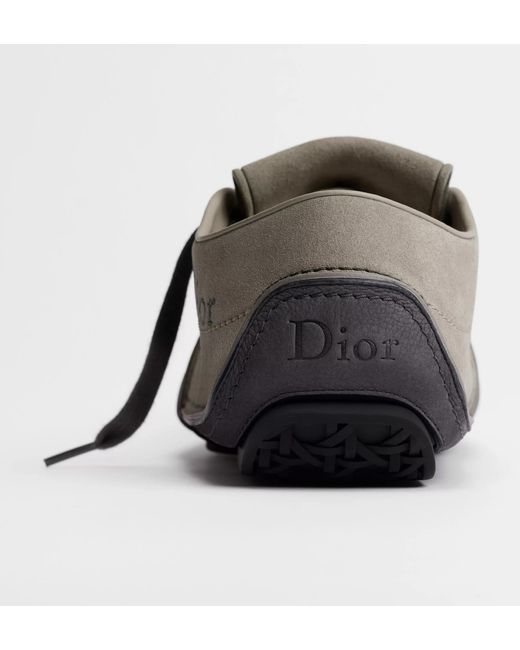 Dior Brown Roadie Derby Shoe for men