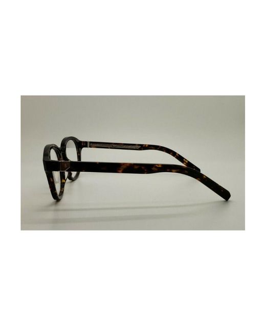 Berluti White Round Frame Glasses for men