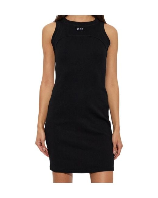 Off-White c/o Virgil Abloh Black Sleeveless Dress