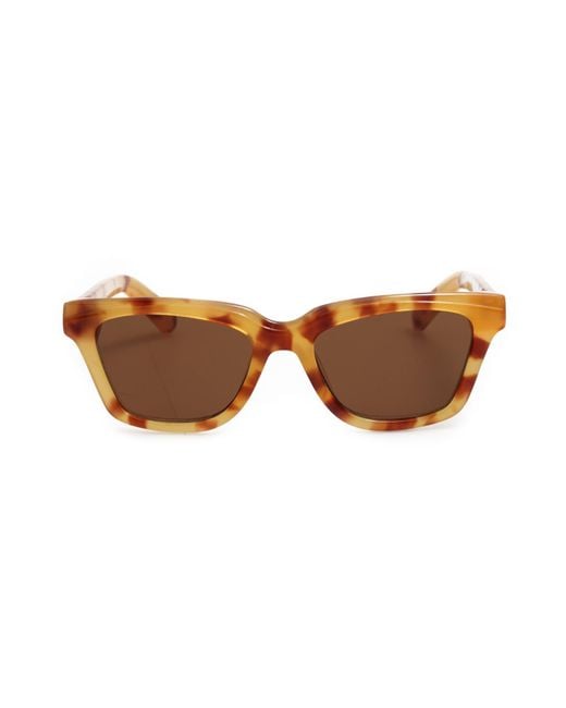 Jacquemus Brown Tortoiseshell Sunglasses for men