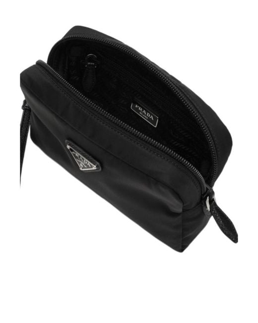 Prada Black Small Re-Nylon Pouch