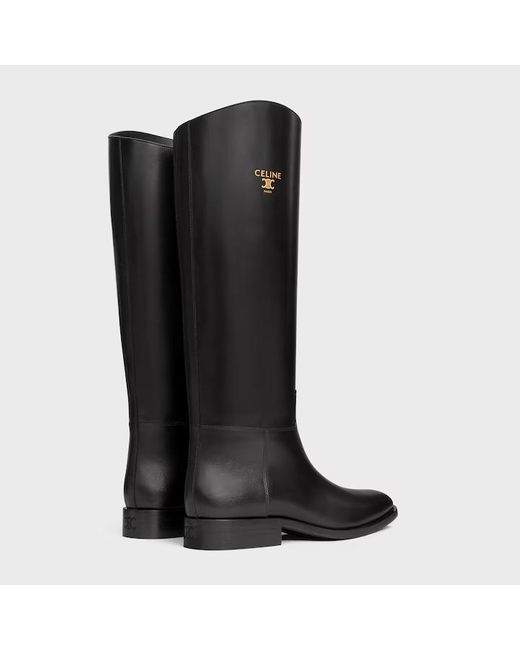Céline Black Anais Riding Boot
