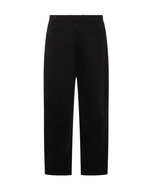 Jil Sander Black Tailored Pants for men
