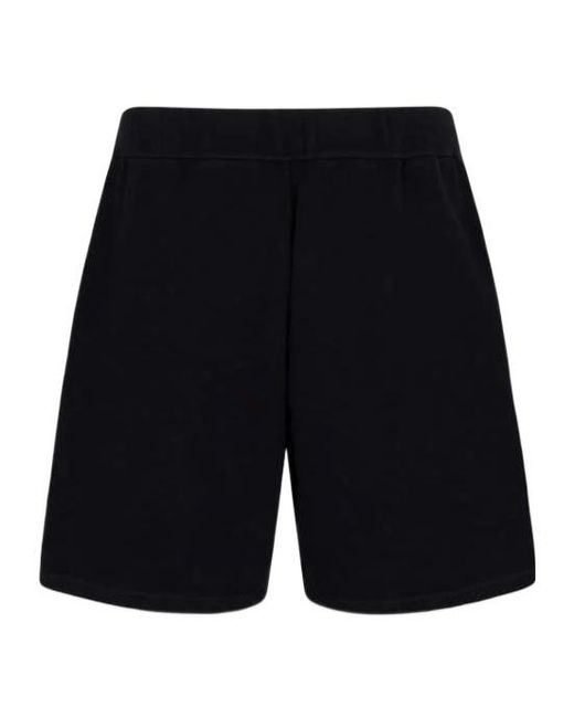 DSquared² Black Signature Relax Fit Shorts for men