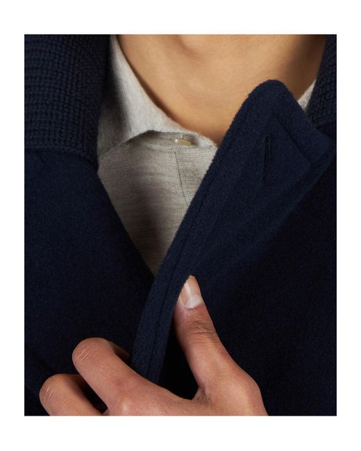 Paul & Shark Blue Double-Breasted Jacket for men