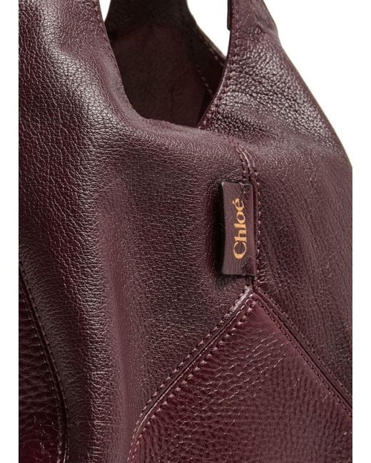 Chloé Purple Chloã Balloon Shoulder Bag
