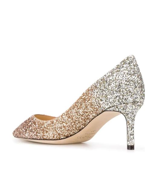 Jimmy Choo Pink Romy 60 High Heels