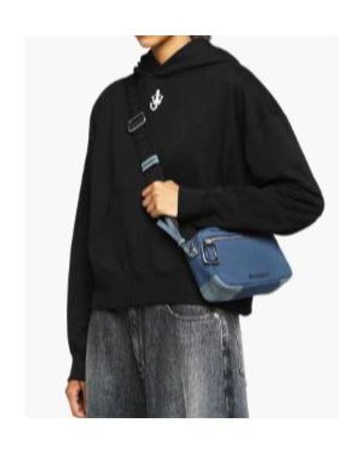 J.W. Anderson Black Jw Anderson Anchor Logo Cropped Hoodie