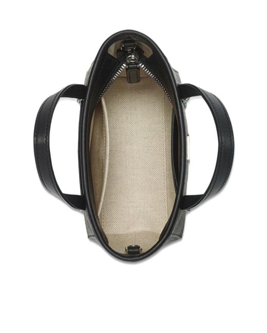 MCM Black Toni Top-Zip Mini Shopper Bag for men