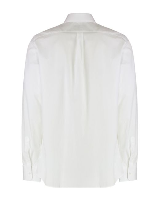 Dolce & Gabbana White Dolce & Gabbana Cotton Shirt for men