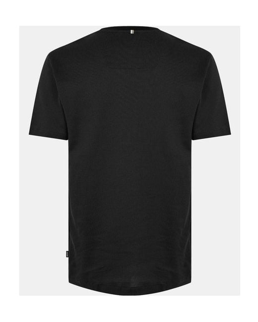 Boss Black Short-Sleeve Crew-Neck T-Shirt for men
