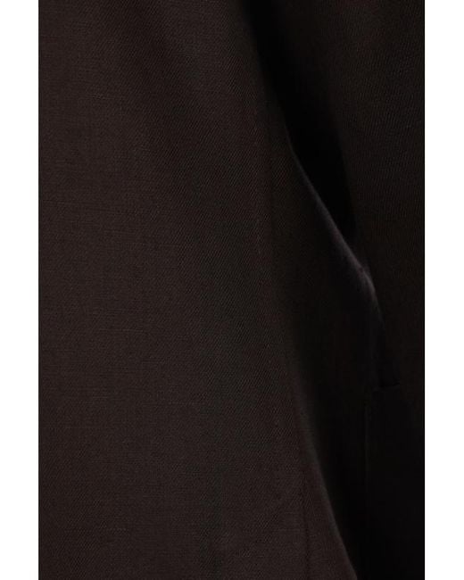 Zegna Black Double Breasted Jacket for men