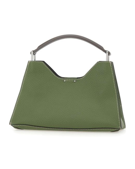 Gianni Chiarini Green Aurora Top Handle Bag