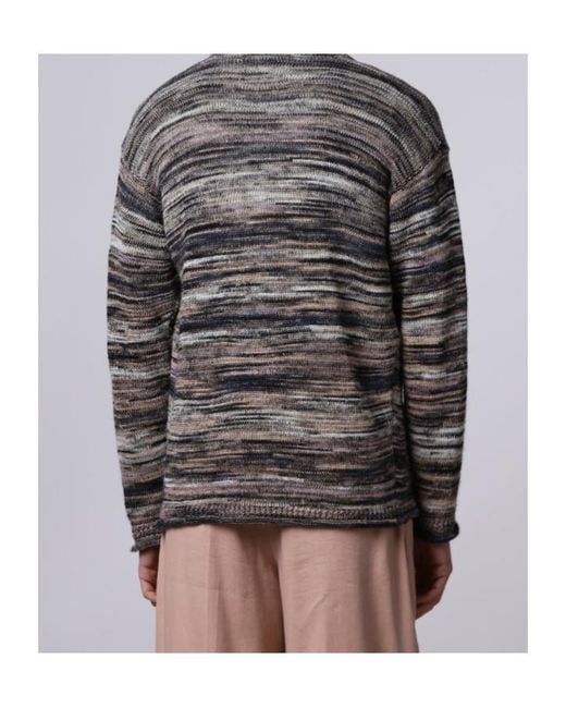 Roberto Collina Gray Giacca Con Collo Sciallato for men