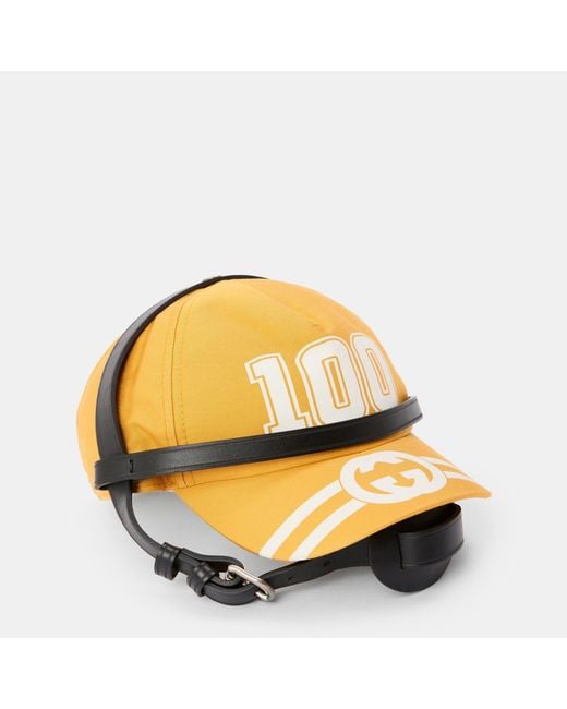 Gucci Metallic Baseball Cap