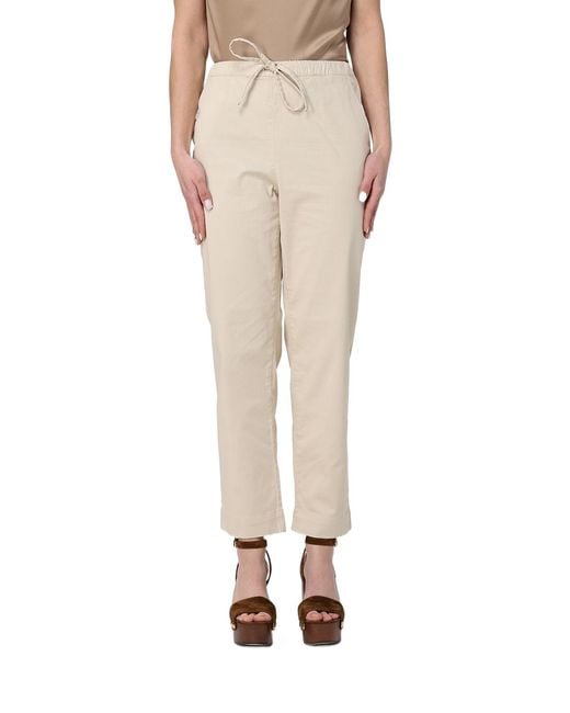 Max Mara Natural Mmlmara Drawstring Trousers