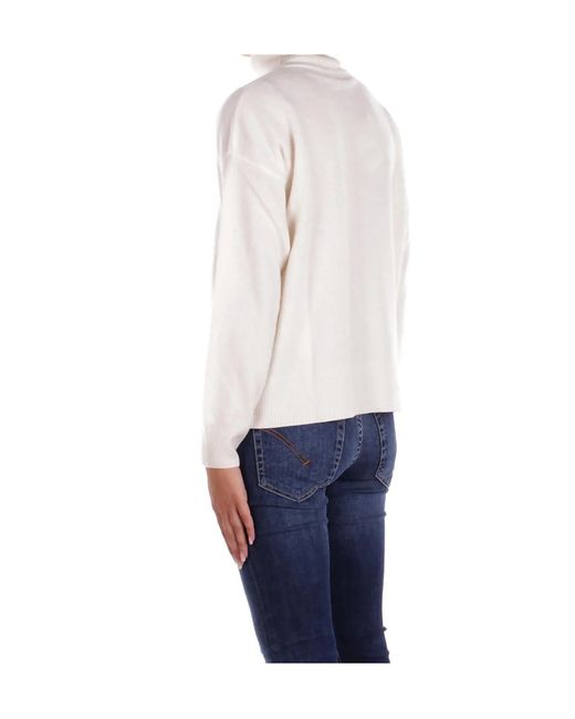 Woolrich Blue Long Sleeve High Neck Jumper