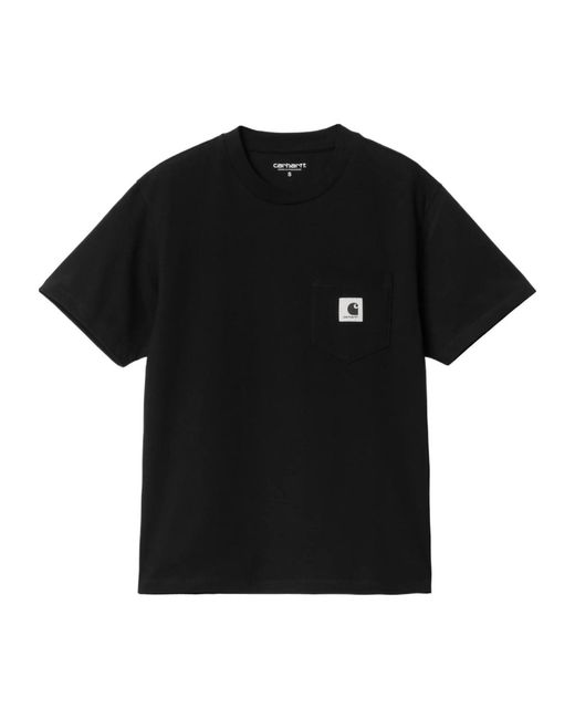 Carhartt Black S/S Pocket Crewneck T-Shirt
