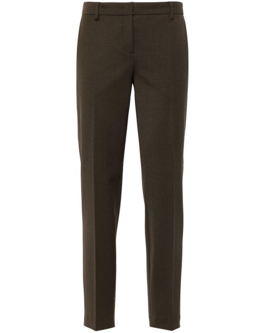 N°21 Gray Straight Trousers
