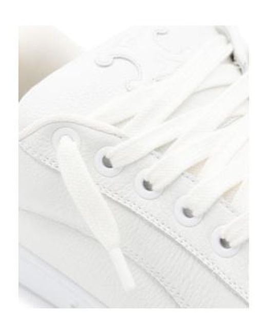 Céline White Lace-Up Sneakers for men