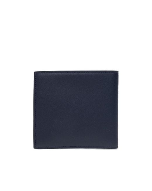 KENZO Blue Paris Leather Wallet for men