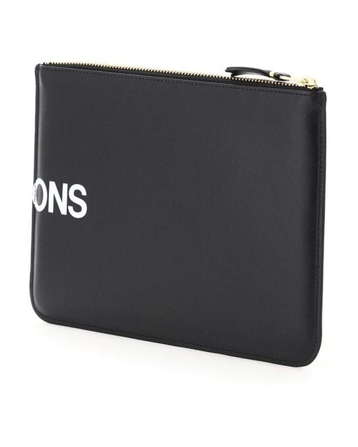Comme des Garçons Black Comme Des Garçons Wallet Cdg Huge Logo Wallet for men
