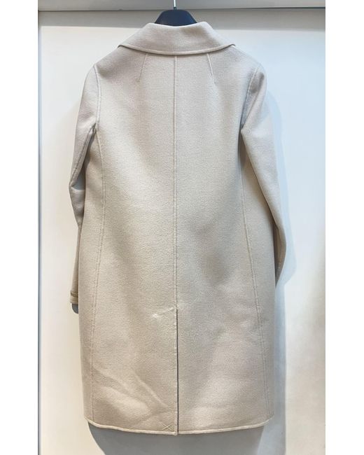 Max Mara Natural Long-Sleeved Coat