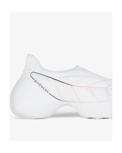 Givenchy White Tk-360 Slip-On Sneakers