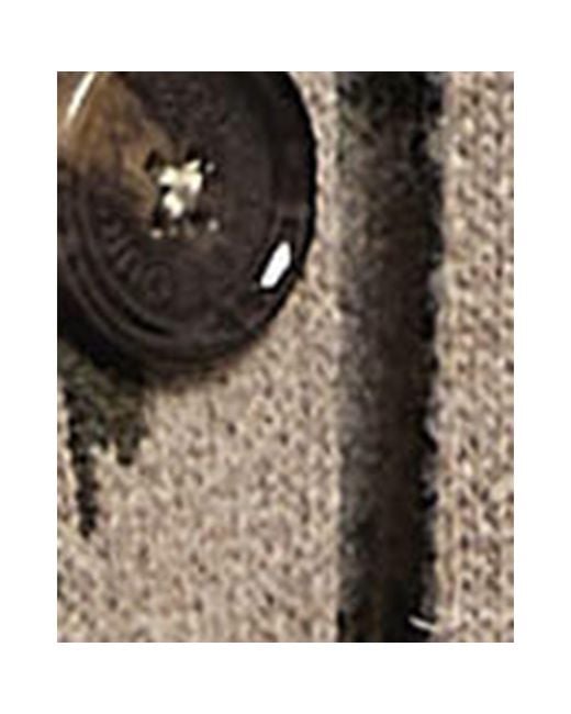Barbour Gray Checked Cape-Style Jacket