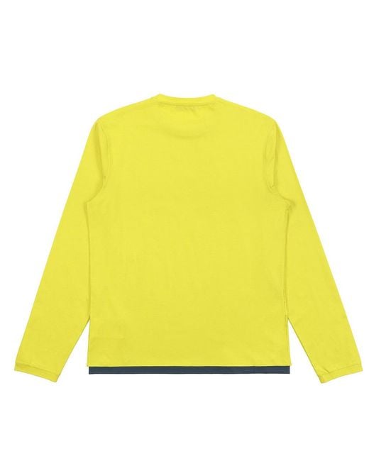 Prada Yellow Logo Details T-Shirt for men