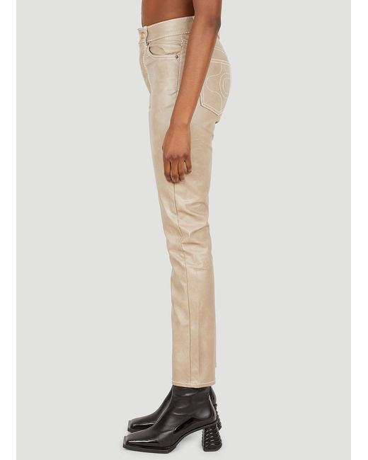 Eytys Natural Belt Loop Belt Casual Pants