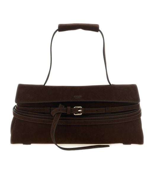 Moschino Black 'Tie Me' Shoulder Bag
