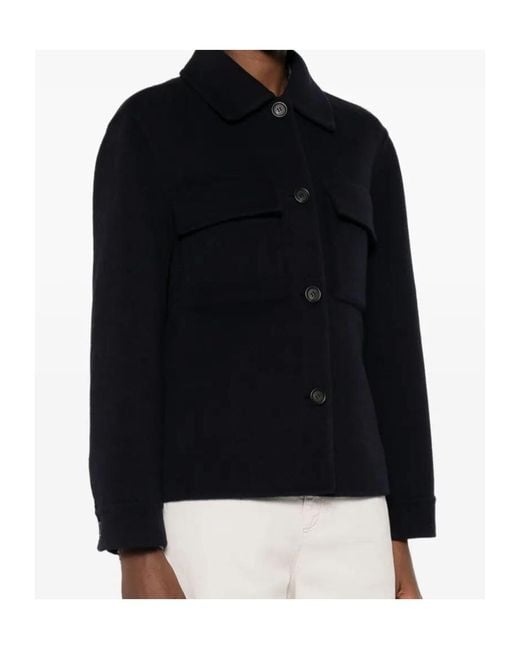Brunello Cucinelli Black Single-Breasted Blazer