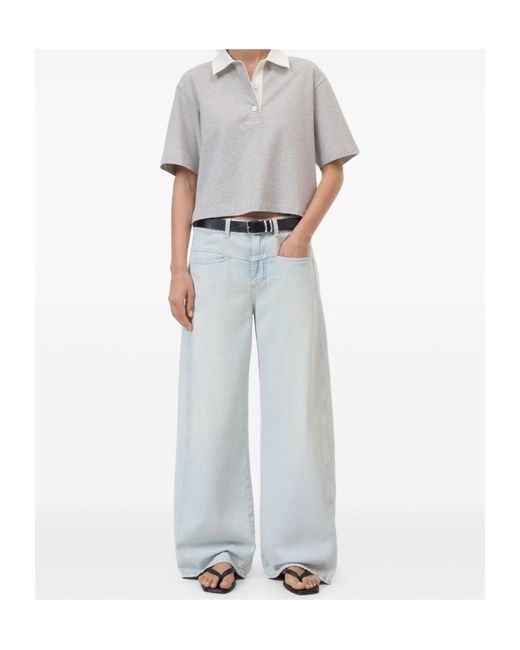 Closed Blue Tori-X Wide-Leg Jeans