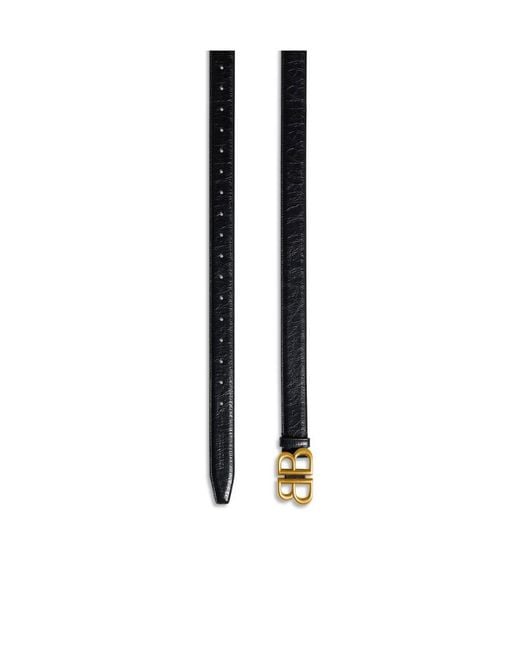 Balenciaga White Monaco Belt