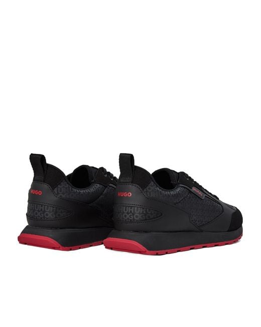 Boss Black Solid Color Trainers for men