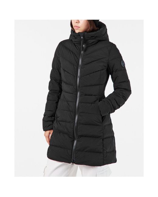 Canada Goose Black Hooded Down Jacket