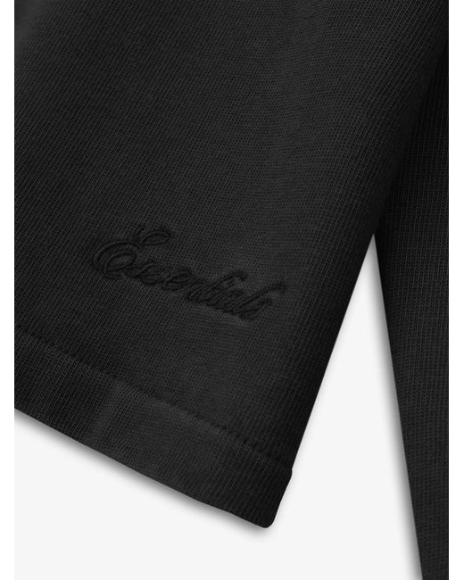 Fear Of God Black Essentials Logo-Patch Sweater