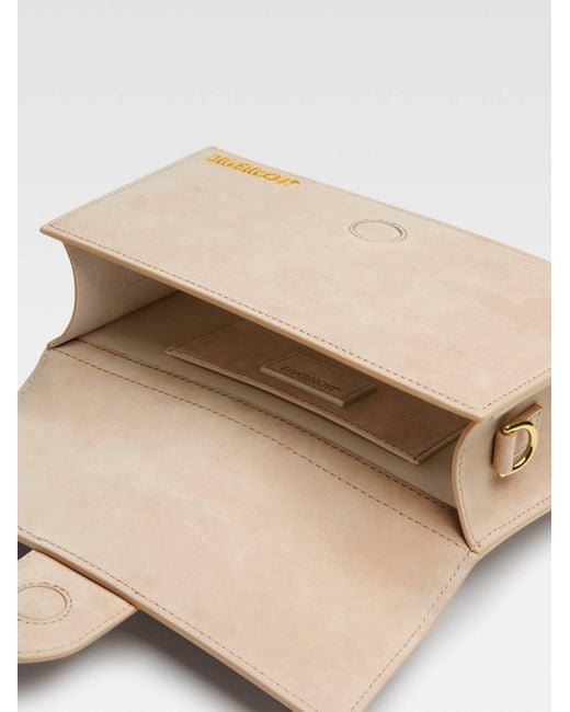 Jacquemus Natural The Large Bambino Crossbody Flap Bag