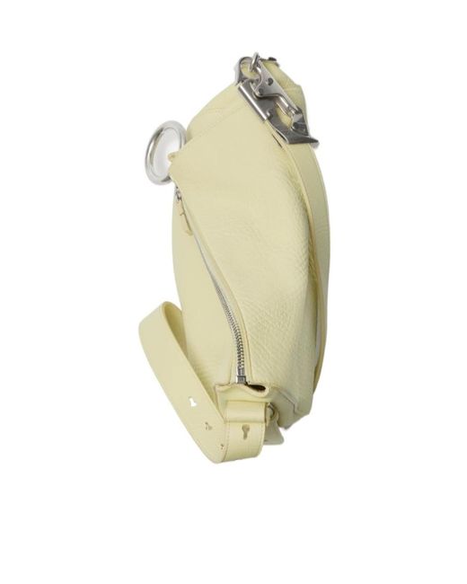 Burberry Natural Knight Leather Crossbody Bag