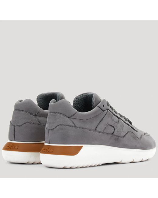 Hogan Gray Interactive Low-Top Sneakers for men