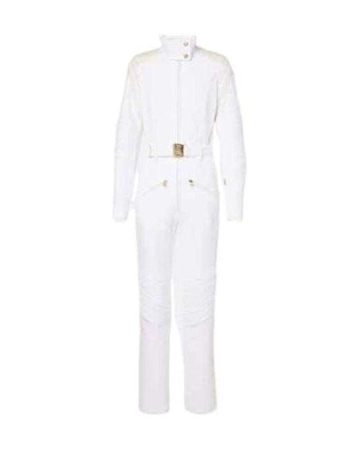 Bogner White Jani Ski Suit